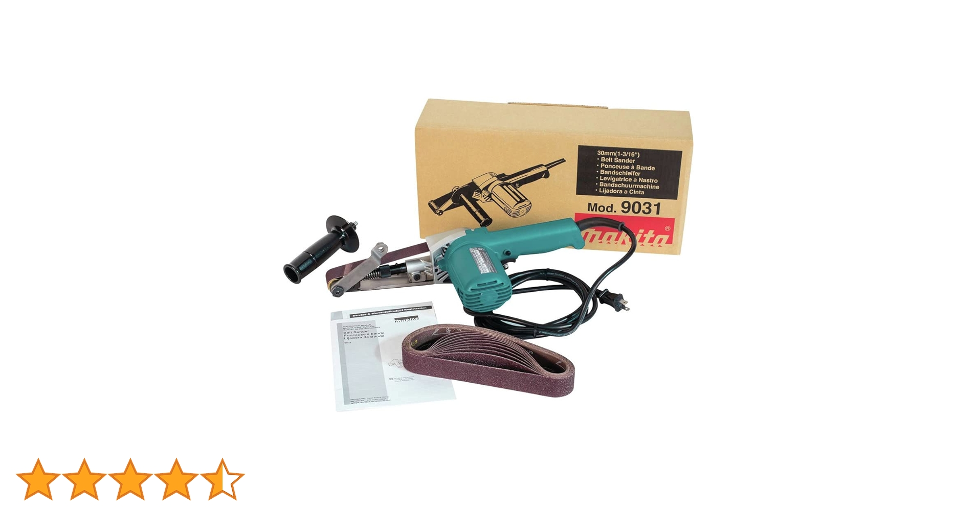 ピーター・ブラッティンガ　Extra zending Schrijftaal Makita belt sander offers variable speed for diverse materials